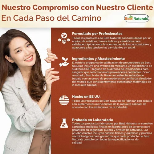 Vista 4 de Best Naturals Polvo MSM 100% puro, 1 libra