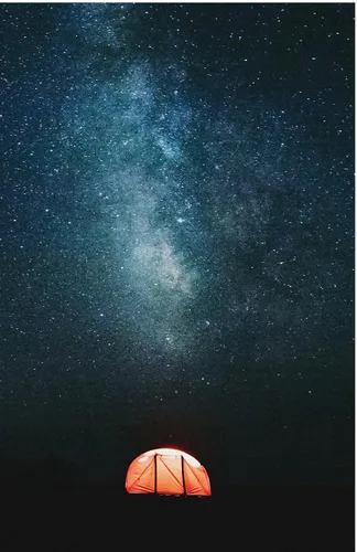 Vista 16 de Trends International Póster de pared Under The Stars, 14.725 x 22.375 pulgadas, versión enmarcada de madera de granero