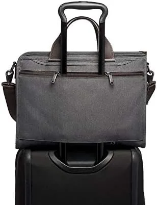 Vista 6 de TUMI - Alpha 3 Slim Deluxe Portfolio Bag - Organizer Briefcase for Men and Women