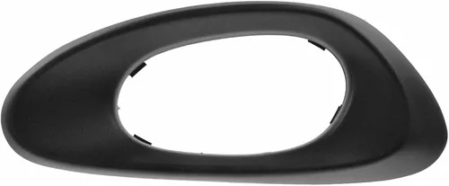 Vista 3 de Juego de bisel de manija de puerta interior delantera color negro compatible con Chevrolet Trailblazer EXT 2002-2009 2002-2006
