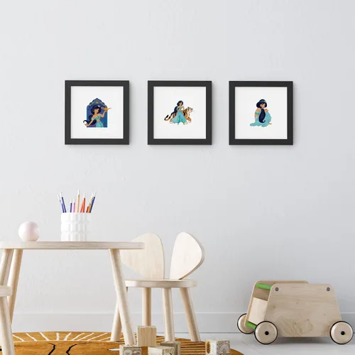 Vista 8 de Trends International Gallery Pops Disney Princess - Póster de pared de Cenicienta, 12 x 12 pulgadas, versión enmarcada en negro