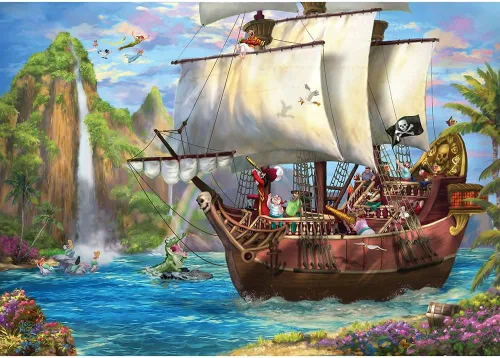 Vista 57 de MIGHTYPRINT Disney – La Bella Durmiente – Princesa Aurora y el Príncipe Felipe – Arte de pared duradero de 24 x 17 pulgadas – No hecho de papel