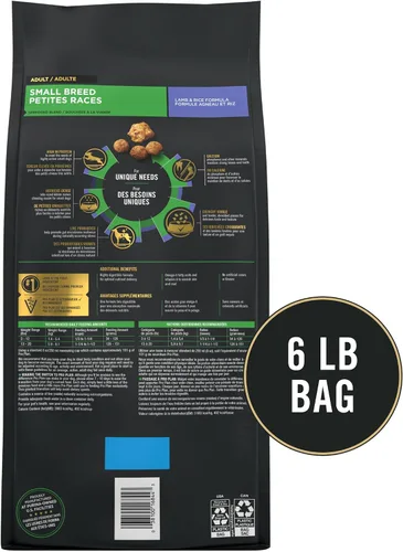 Vista 37 de Purina Pro Plan - Alimento para perros de raza pequeña con alto contenido de proteínas, fórmula de pollo y arroz, bolsa de 18 libras