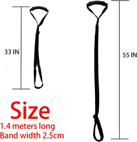 Vista 3 de Colaxi Kayak Stand Up Assist Strap Longitud ajustable Ayuda de pie Canoa Correa de arrastre Barco Cuerda de pie