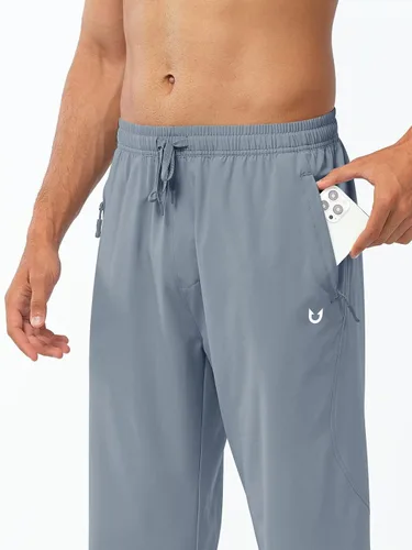 Vista 2 de NORTHYARD Pantalones deportivos para hombre, pantalones deportivos para correr, entrenamiento, ligeros, para gimnasio, correr, pantalones deportivos