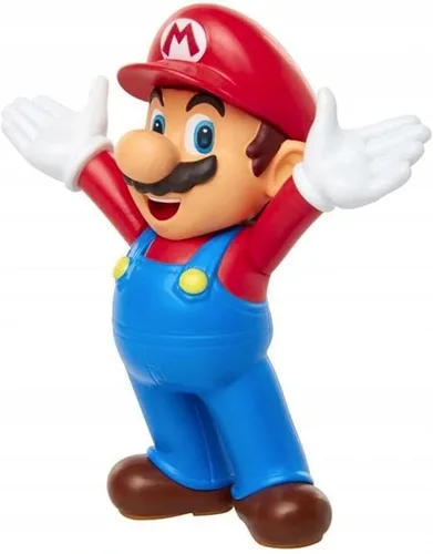 Vista 2 de Super Mario Wave 31 - Figura de articulación limitada de 2.5" Mario