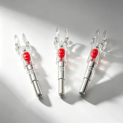 Vista 4 de 6 Pack X Lighted Arrow Nocks LED Archery Nocks for .204" 5.2mm Shafts Auto-Illuminated LED with ON/OFF Switch, High Visibility, Impact Resistant