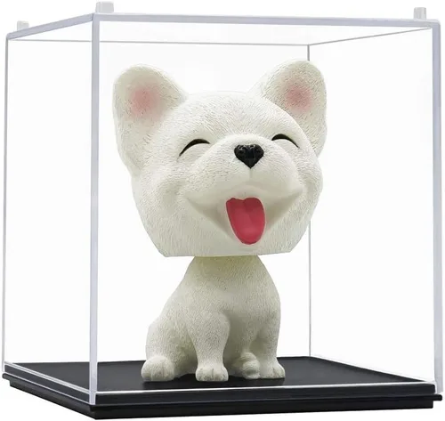 Vista 10 de Vitrina pequeña (2.6 x 2.6 x 2.5 pulgadas) caja transparente de acrílico para mini figura