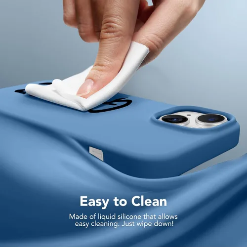 Vista 7 de GONEZ Funda magnética para iPhone 14, compatible con Magsafe, con protector de pantalla + protector de cámara, forro de microfibra antiarañazos