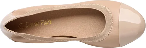 Vista 4 de DREAM PAIRS Zapatos planos de bailarina Sole-Flex para mujer