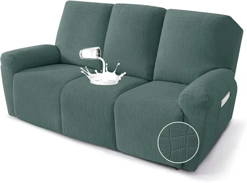 Vista 10 de MAXIJIN Fundas impermeables para sillas reclinables pequeñas de 3 piezas, fundas reclinables que se mantienen en su lugar, fundas reclinables Lazy