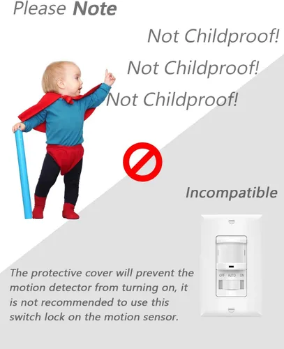 Vista 6 de Cubiertas magnéticas para interruptores, interruptor de luz ILIVABLE y cubierta de toma de corriente para interruptores planos modernos