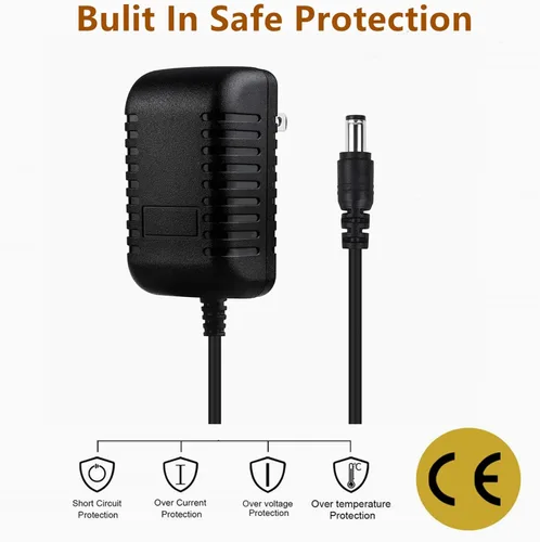 Vista 2 de Adaptador de CA para radio de escaneo Bearcat BC200XLT Escáner de mano RaceScan