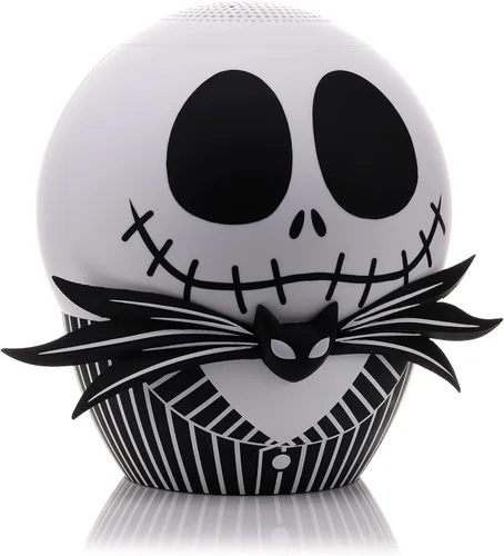 Vista 4 de Bitty Boomers Bigger Disney: Altavoz Bluetooth inalámbrico Jack Skellington de 8 pulgadas
