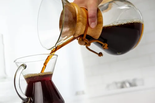 Vista 8 de Chemex Cafetera de vidrio para verter - Serie clásica - 3 tazas - Embalaje exclusivo