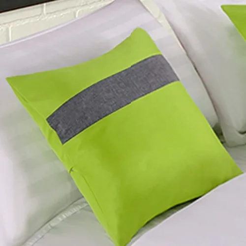 Vista 39 de Cojines con fundas de almohada a juego y núcleo de almohada de 17.7 x 17.7 in, paquete de 1, para decoración de cama, sala de estar, sofá Beige