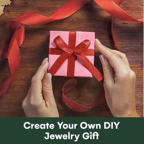 Vista 4 de Dawhud Direct Joyero pequeño, paquete de 6 cajas de regalo pequeñas de cartón con tapas y cojín negro, ideal para aretes, pulseras y collares, cajas