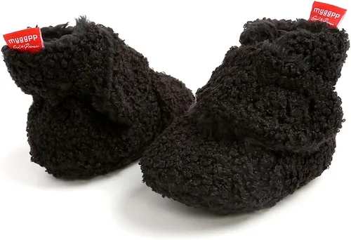 Vista 4 de Botines para bebés, recién nacidos, niños y niñas, pantuflas cálidas para cuna, calcetines para interiores, primeros caminantes
