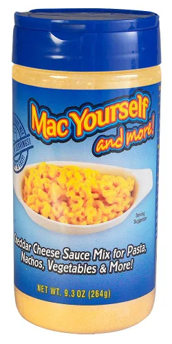 Vista 4 de Mac Yourself Mezcla de salsa de queso en polvo, 9.3 onzas