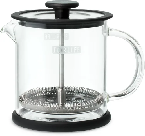 Vista 3 de FORLIFE 827 - Prensa para café, transparente, color negro