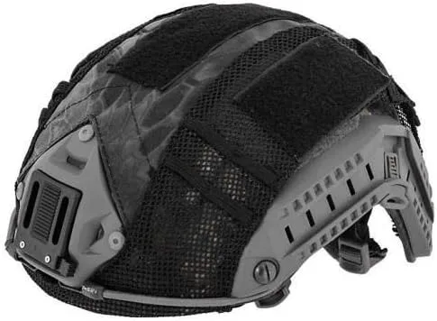 Vista 11 de DLP Tactical Funda para casco compatible con MICH, OPS-Core Fast y cascos de combate similares