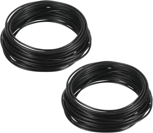 Vista 11 de PATIKIL Alambre de entrenamiento para bonsái de 0.039 pulgadas, 2 rollos de tallos de alambre floral de aluminio anodizado para árbol de 65.6 pies
