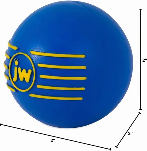 Vista 11 de BJuguete para perros, pelota de goma, los colores varían, de JW Pet, S, Variados