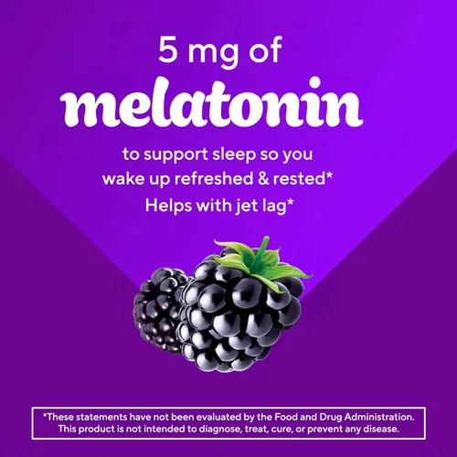 Vista 7 de Vitafusion Vitaminas gomosas de melatonina extra fuertes, 5 mg, 120 unidades de gomitas
