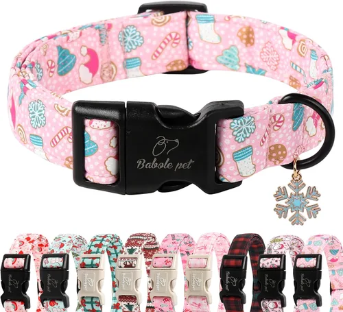 Vista 18 de Lindo Collar de Corduroy para Perro - Collar Ajustable Negro para Perros Pequeños de 4-10lbs, Resistente al Desvanecimiento con Cierre Seguro