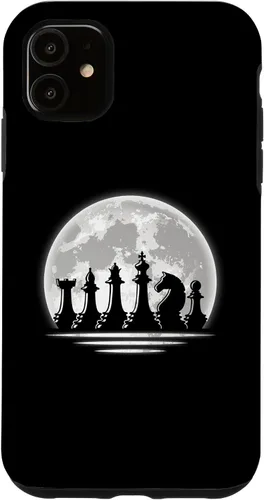 Vista 8 de Chess Design - Chess Figures Full Moon - Chess Case for iPhone 17