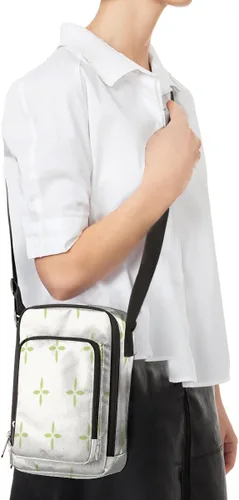 Vista 7 de Small Crossbody Bag for Men and Women - Upgraded Blocking Shoulder Messenger bag, Stylish and Easy to Carr