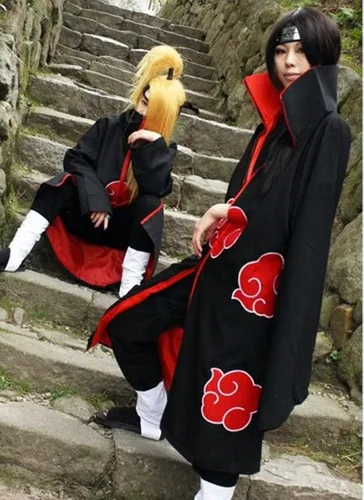 Vista 7 de Disfraz de ninja para niños, disfraz de Halloween, cosplay, uniforme largo, capa con accesorios