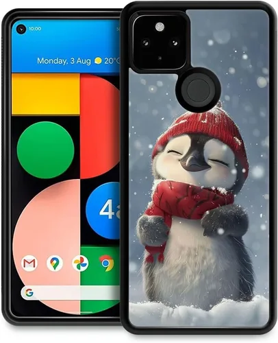 Vista 17 de CARLOCA Compatible with Google Pixel 5 Case,Angry Cat Knife What Pattern Ultra Protection Shockproof Soft Silicone TPU Non-Slip Back for Google