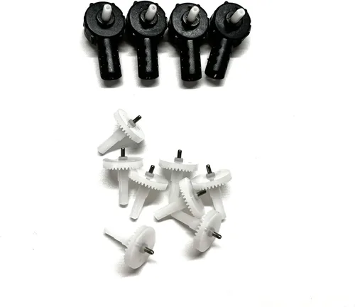 Vista 10 de Ajuste para E88 S89 P5-Pro RC Drone Accesorios Motores Shell Motor Case Engranajes Kit de piezas de repuesto (borgoña)
