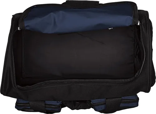 Vista 7 de Everest Gimnasio bolsa con bolsillo para ropa húmeda, Marino), S223-NYBK
