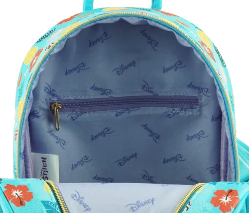 Vista 7 de Wondapop Disney Lilo & Stitch - Mini mochila de piel vegana de 11 pulgadas, Azul, Lilo