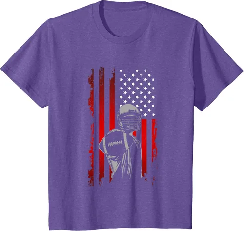 Vista 46 de Camiseta de fútbol americano, Negro