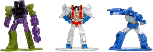 Vista 7 de Transformers - Juego de 18 figuras Wave 3 de 1.65 pulgadas fundidas a presión Nano Metalfigs, juguetes para niños y adultos