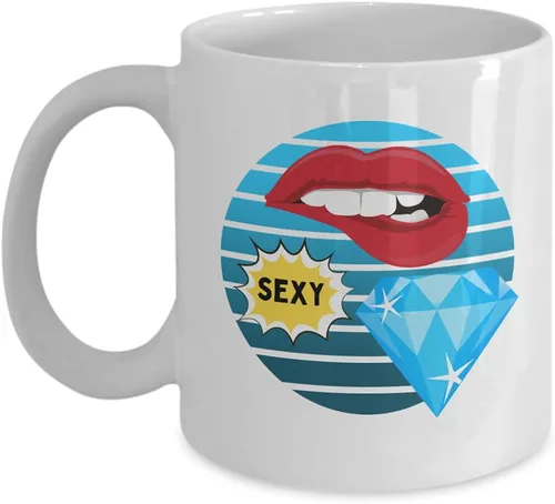 Vista 5 de Presente de cumpleaños Taza de café original taza chistoza para mama, abuela
