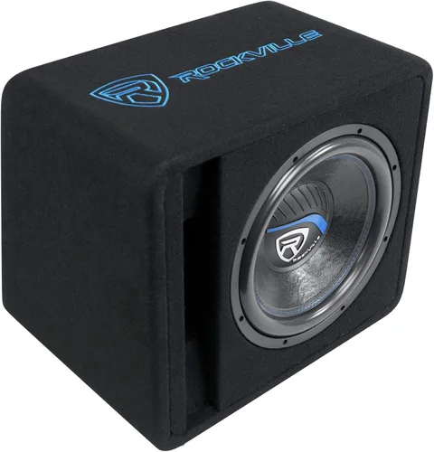 Vista 25 de Rockville DV8K52 - Subwoofers dobles de 8 pulgadas K5 1600 W para automóvil, carcasa ventilada, 2 ohmios