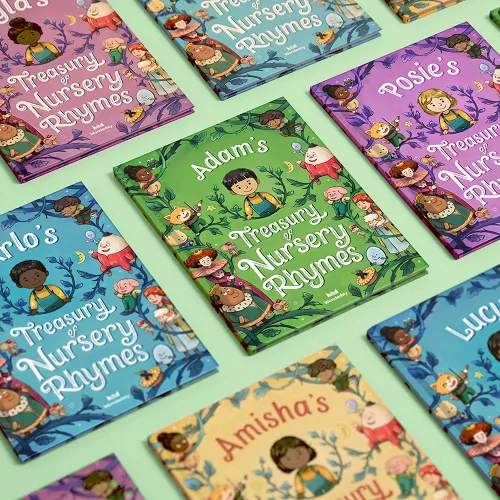 Vista 8 de Your Treasury of Nursery Rhymes - A Personalized Book for Babies & Children - Wonderbly (Hardcover)