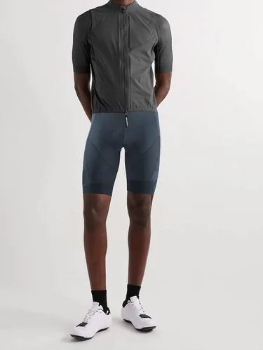 Vista 4 de YKYWBIKE Pantalones cortos acolchados para ciclismo de carretera para hombre con bolsillos antideslizantes en las piernas absorben el sudor