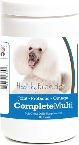Vista 58 de Healthy Breeds Affenpinscher todo en uno multivitamínico suave masticable 120