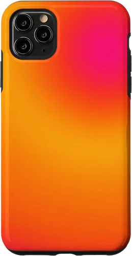 Vista 13 de Funda rosa naranja Aura Ombre para iPhone 17