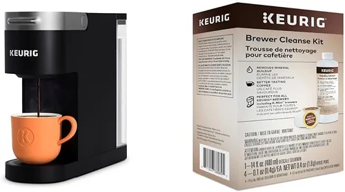 Vista 8 de Keurig K- Slim - Cafetera de cápsulas K-Cup de una sola porción, tecnología multistream, negro y K-Cafe SMART - Cafetera de cápsulas K-Cup de una