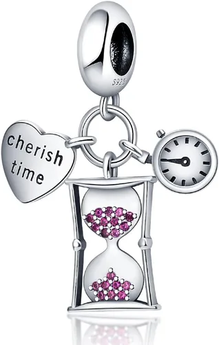 Vista 135 de LNQOBU Happy Life - Colgante para pulseras de abalorios, plata de ley 925 para mujer (con un espaciador de cuentas)