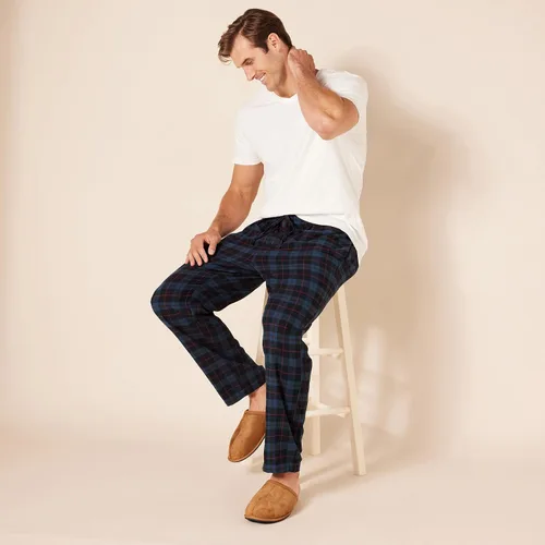 Vista 8 de Tienda Essentials - Pantalón de pijama de franela para hombre (disponible en tallas grandes y para hombre altos)