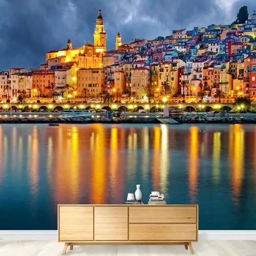 Vista 32 de Wall26 - Papel pintado autoadhesivo para pared, serie grande, WMR-WP-X-DA78-66x24x4
