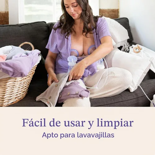 Vista 6 de Lansinoh ComfortFit Bridas para extractor de leche, tamaño 0.827 in, 2