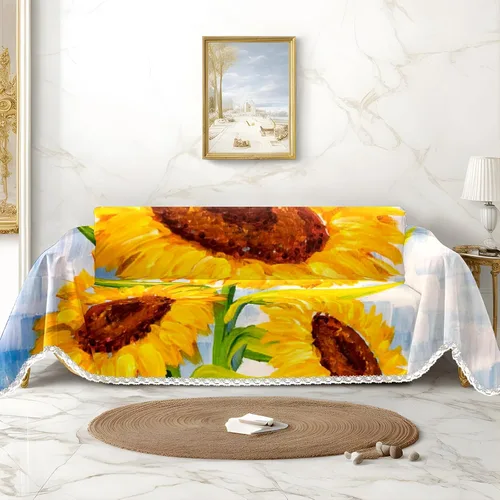 Vista 12 de Funda de sofá con estampado de limón, fundas de sofá resistentes a las manchas, protector universal de muebles Multi4